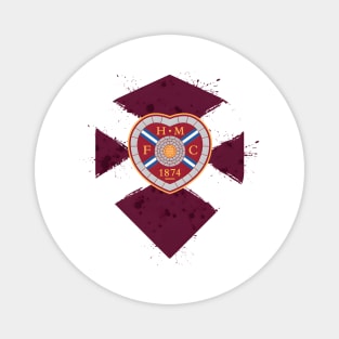 Scottish Hearts Midlothian Fc Magnet